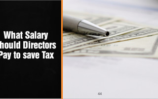 How much Salary should a director pay and Why